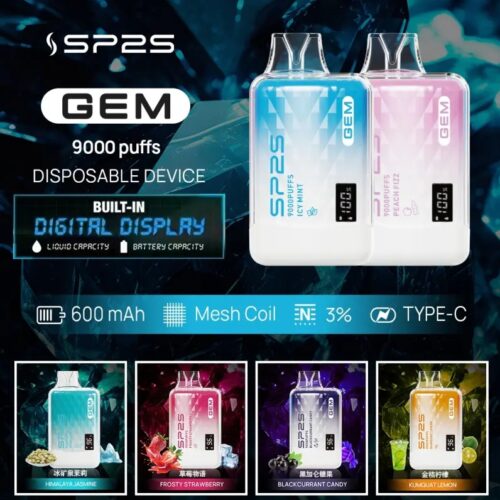 SP2s 一次性拋棄式 9000口電子煙
